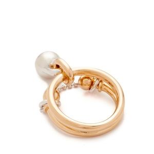 Eddie Borgo Double Barbell Ring